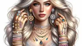 welke kleur sieraden bij blond haar